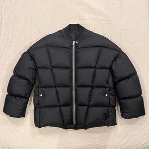 Rick Owens $2725 Strobe Down Puffer Bomber Jacket
